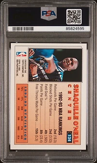 1993 Topps 134 Shaquille O'neal PSA 10