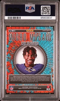 2023 Panini Mosaic Micro Mosaic Mm9 Zay Flowers PSA 10