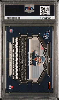 2023 Panini Mosaic Nfl Debut Nd4 Will Levis Green PSA 9