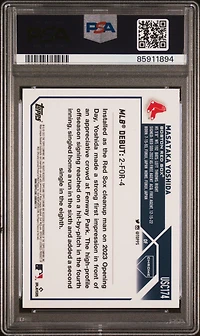 2023 Topps Chrome Update Usc174 Masataka Yoshida PSA 10