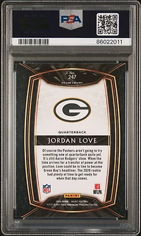 2020 Panini Select 247 Jordan Love PSA 9