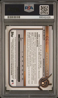 2022 Bowman Chrome Mega Box Autographs Jcr Jackson Chourio PSA 10