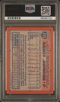 1991 Topps 225 Randy Johnson PSA 10