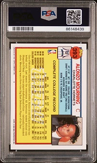 1992 Topps Gold 393 Alonzo Mourning PSA 10