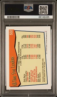 1991 Hoops 532 Larry Bird PSA 10