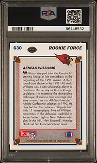 1991 Upper Deck 630 Aeneas Williams PSA 10