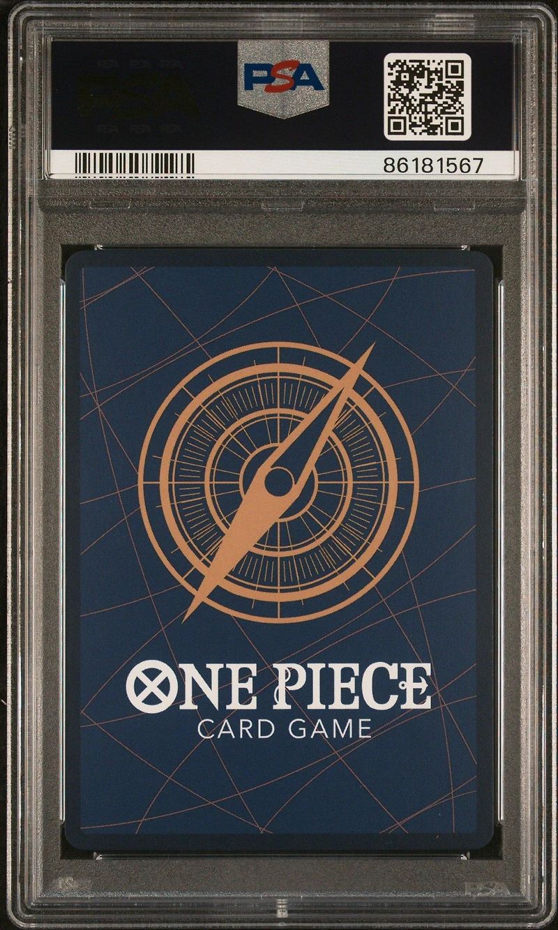 2023 One Piece Paramount War 004 Edward Newgate Alternate Art PSA 10