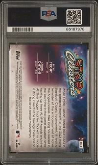 2023 Topps Cosmic Chrome Star Clusters Sc3 Mike Trout/shohei Ohtani PSA 10