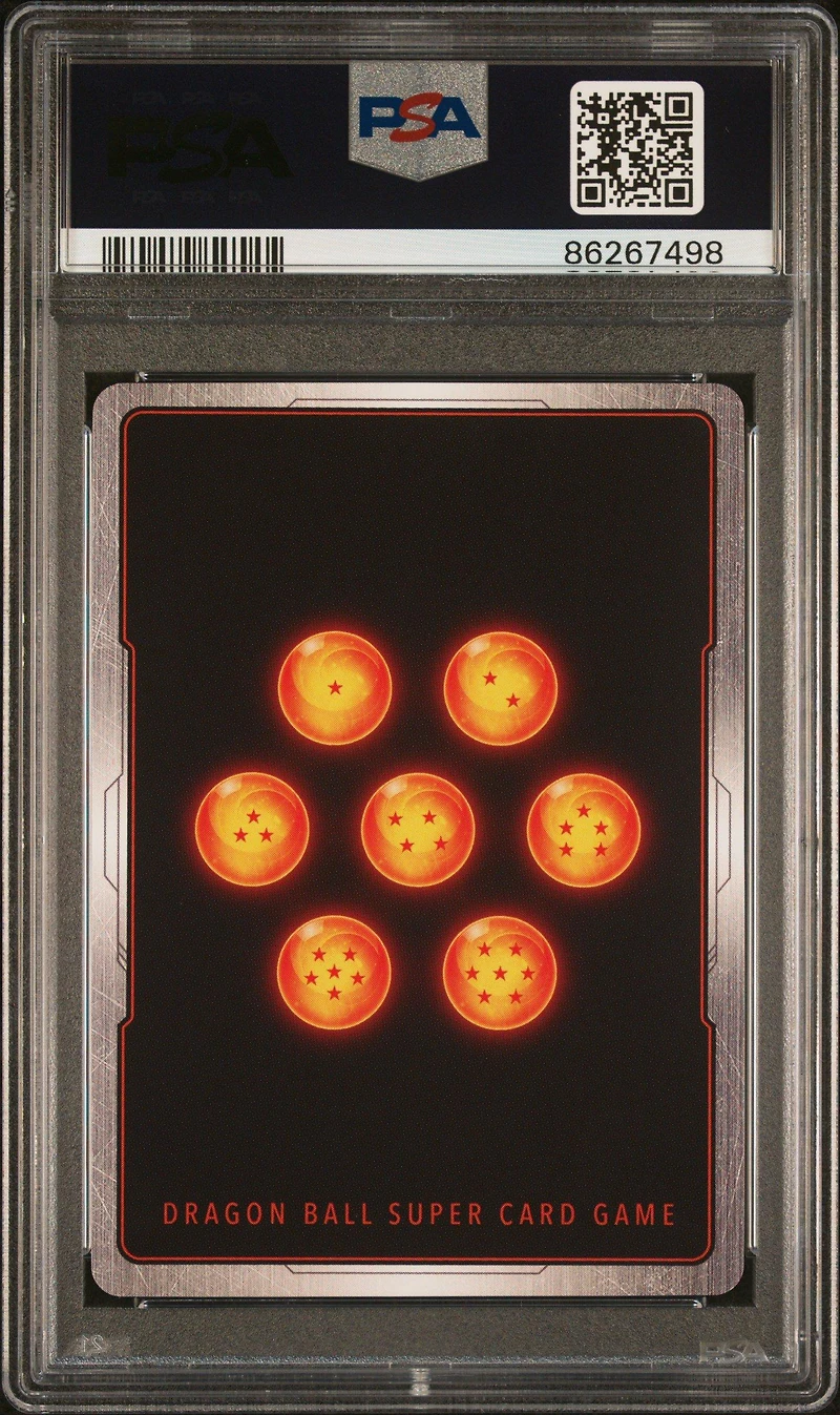 2021 Dragon Ball Super Card Game Series 12 Vicious Rejuvenation Bt12-005 Son Goku, Eye For An Eye Special Rare PSA 10