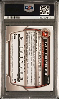 2023 Bowman Draft Bdc188 Enrique Bradfield Jr. Chrome-refractor PSA 10