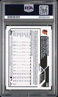 2023 Topps Chrome Sapphire 250 Adley Rutschman PSA 10