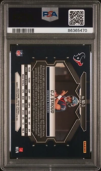 2023 Panini Mosaic Nfl Debut Nd3 Cj Stroud Silver PSA