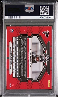 2023 Panini Mosaic Nfl Debut Nd9 Bijan Robinson PSA 10