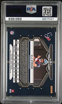 2023 Panini Mosaic Nfl Debut Nd3 Cj Stroud Camo Pink PSA