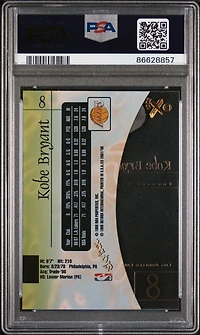 1997 Skybox E-x2001 8 Kobe Bryant PSA 8