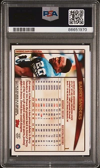 1998 Topps 1 Barry Sanders PSA 10