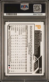 2023 Topps Chrome Rookie Autograph Rajhb Ji Hwan Bae Gold Refractor PSA 10
