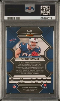 2023 Panini Mosaic 305 Dalton Kincaid Honeycomb PSA 10