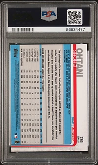2019 Topps 250 Shohei Ohtani PSA 10
