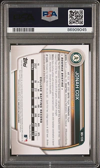 2023 Bowman Draft Bd135 Jonah Cox Gold PSA 9