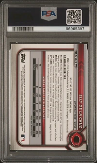 2022 Bowman Mega Box Chrome 224 Elly De La Cruz PSA 8