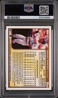 1999 Topps 15 Manny Ramirez PSA 10