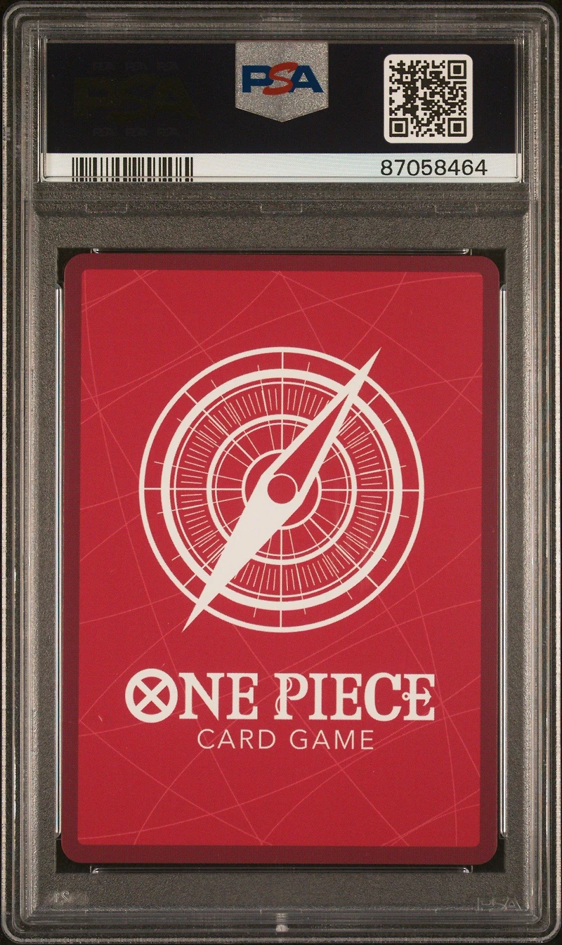2022 One Piece Japanese Paramount War 072 Zephyr Alternate Art PSA 10
