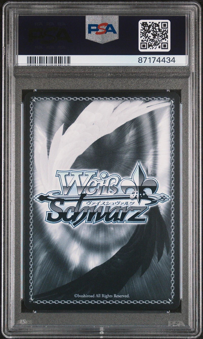 2023 Weiss Schwarz Japanese Dengeki Bunko 018 Tokiwadai's Level 5, Shokuhou & Mikoto Sr PSA 10