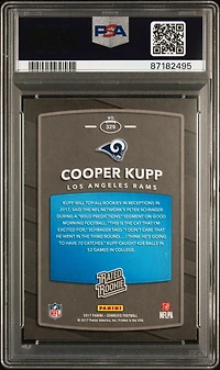 2017 Panini Donruss 329 Cooper Kupp PSA 10