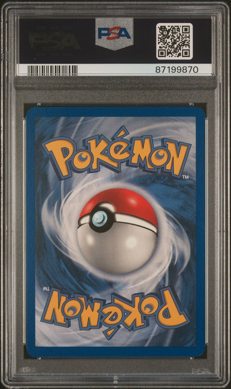 2001 Pokemon Game Promo 37 Brock's Vulpix Top Deck Magazine W/wizards Gold Stamp PSA 9