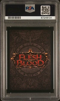 2023 Flesh And Blood Promo 165 Diamond Alpha Investments-cold Foil PSA