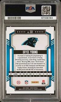 2023 Panini Score 301 Bryce Young Electric PSA 10