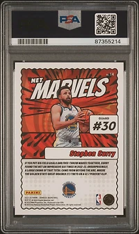 2023 Panini Donruss Net Marvels 14 Stephen Curry Diamond PSA 9