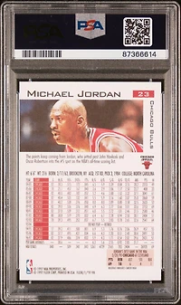 1997 Fleer 23 Michael Jordan PSA 10