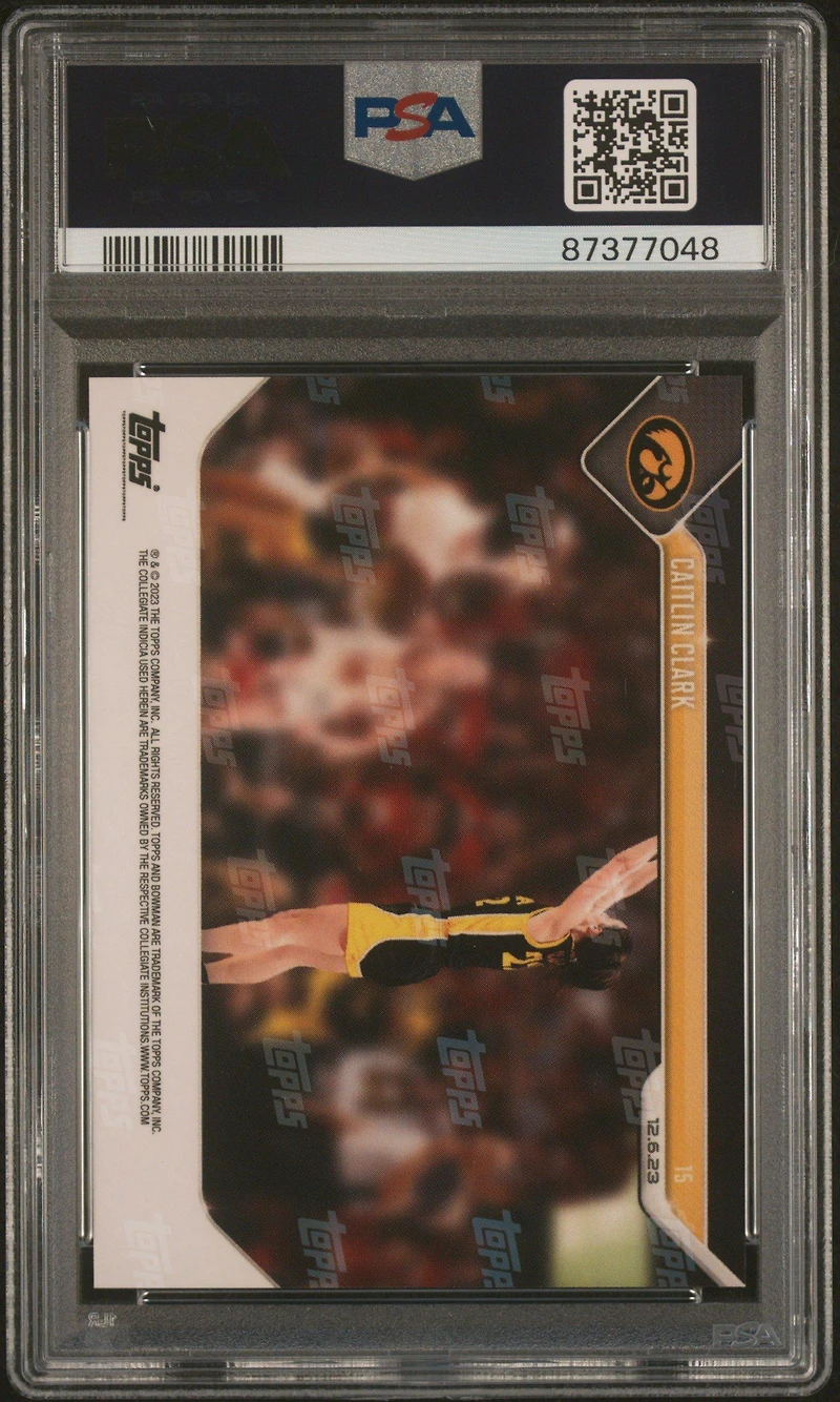 2023 Bowman U Now Caitlin Clark PSA 10