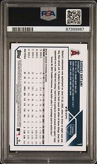 2023 Topps Baseball Japan Edition 1 Shohei Ohtani PSA 10