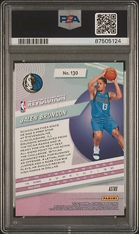 2018 Panini Revolution 130 Jalen Brunson Astro PSA 10