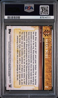2015 Topps Wwe Nxt Prospects 2 Alexa Bliss PSA 10