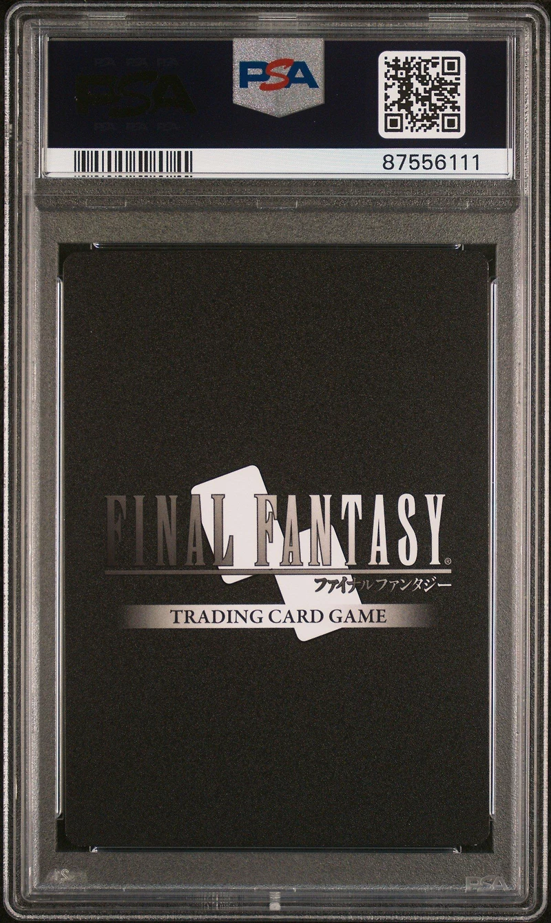 2022 Final Fantasy Promos 111 Yuna & Tidus Anniversary Collection Set 2022-full Art PSA 10