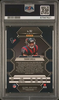 2023 Panini Mosaic 352 Tank Dell Camo Pink PSA 10