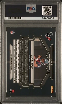 2023 Panini Mosaic Nfl Debut Nd3 Cj Stroud Green PSA