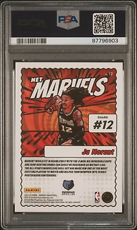 2023 Panini Donruss Net Marvels 12 Ja Morant PSA 10