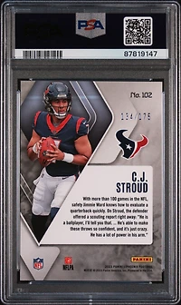 2023 Panini Phoenix 102 Cj Stroud PSA 10