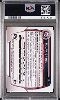 2023 Bowman Chrome Sapphire Edition Prospects 214 Elijah Green Aqua PSA 10