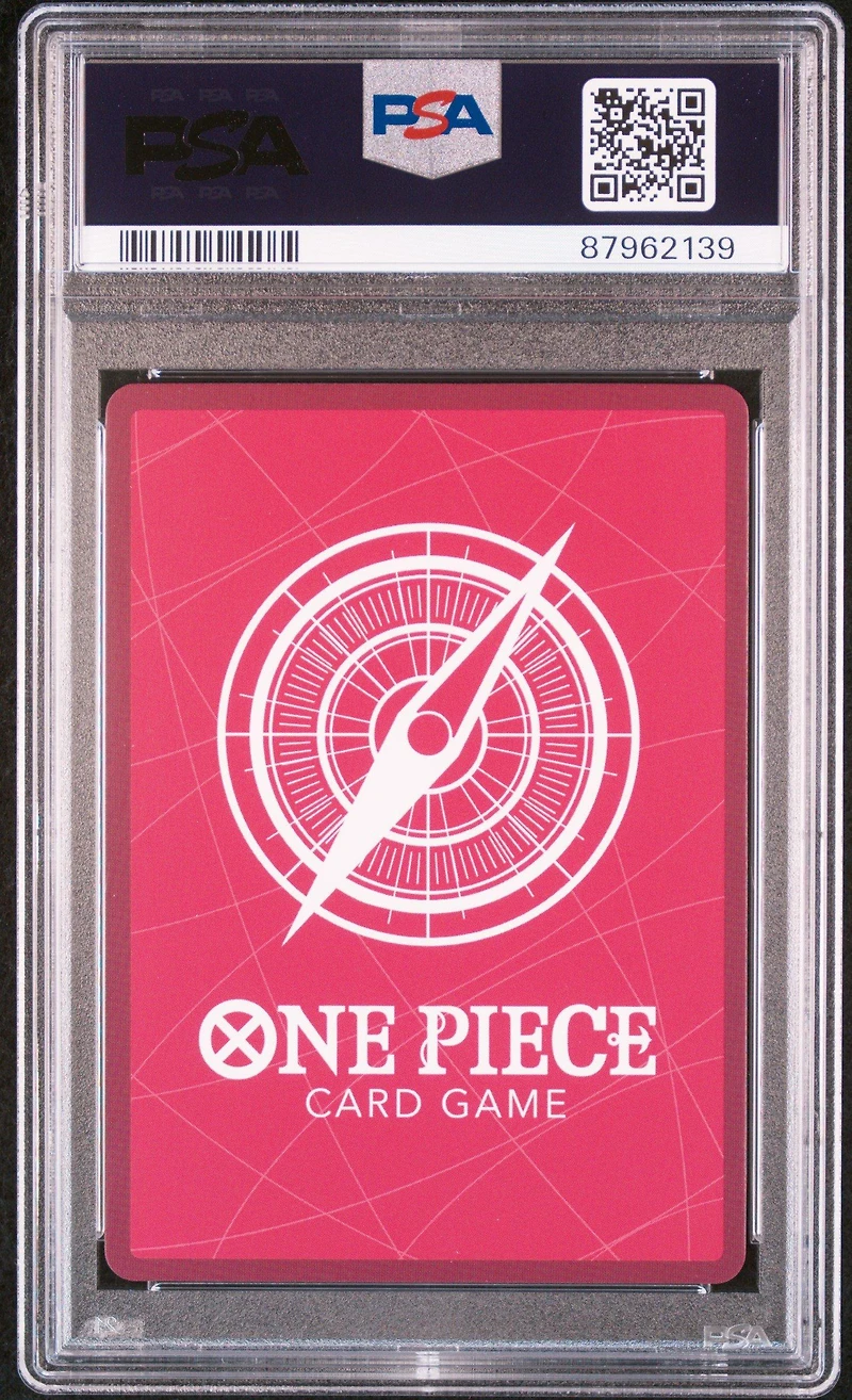 2023 One Piece Japanese Promos P Monkey D. Luffy 8 Packs Battle PSA 10