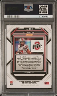 2023 Panini Prizm Draft Picks 102 Cj Stroud PSA