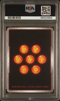 2023 Dragon Ball Super Card Game Series 22 Critical Blow Bt22-140 Ss Gogeta, Fusion Reborn Secret Rare PSA 10