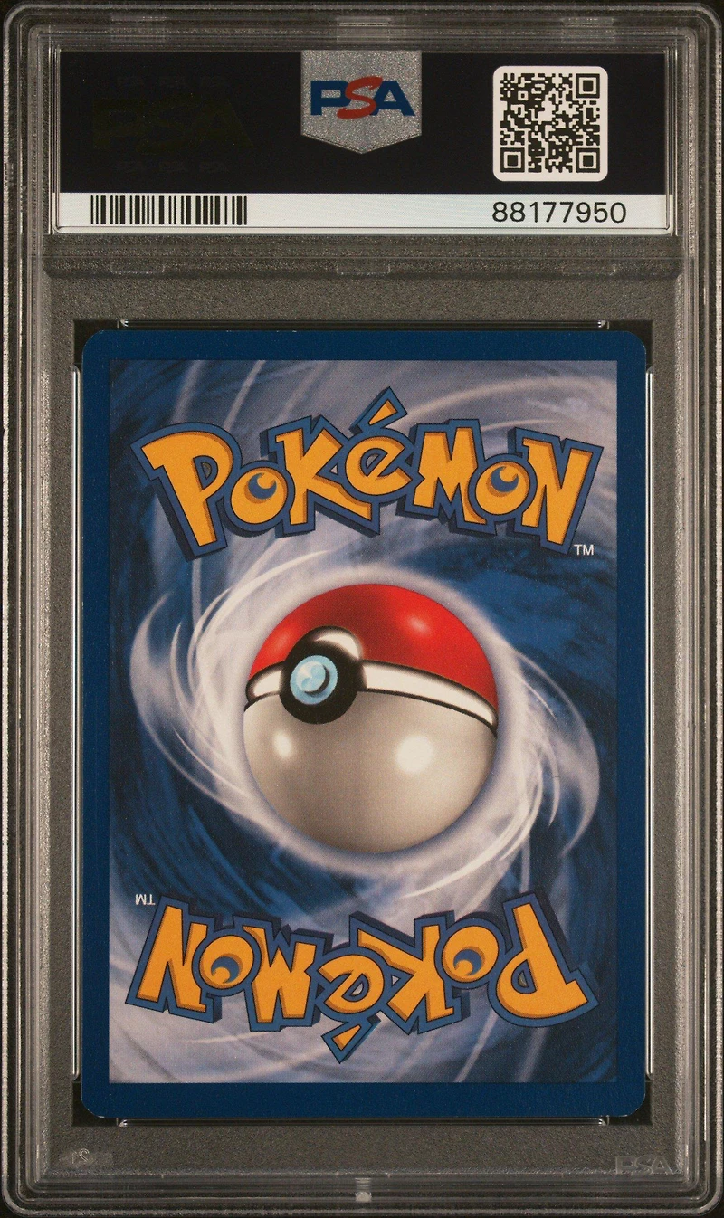 1999 Pokemon Game Promo 50 Kabuto Top Deck Magazine W/wizards Gold Stamp PSA 8