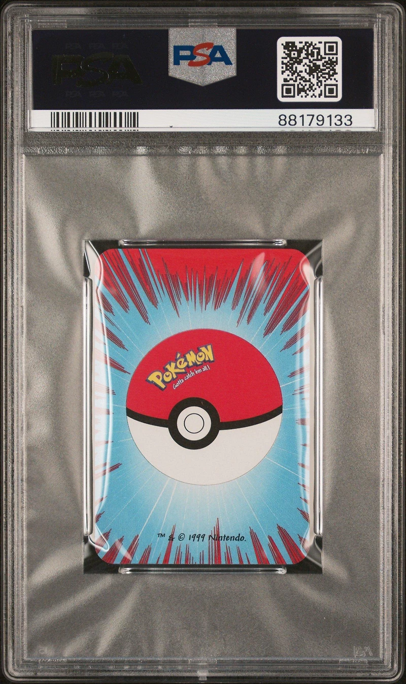 1999 Bicycle Pokemon Mini Playing Cards Red Deck  Gengar 4 Of Spades PSA 9