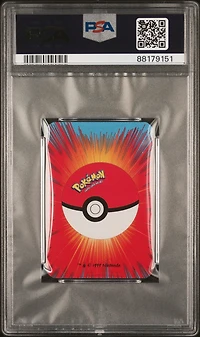1999 Bicycle Pokemon Mini Playing Cards Blue Deck  Pikachu 3 Of Clubs PSA 10